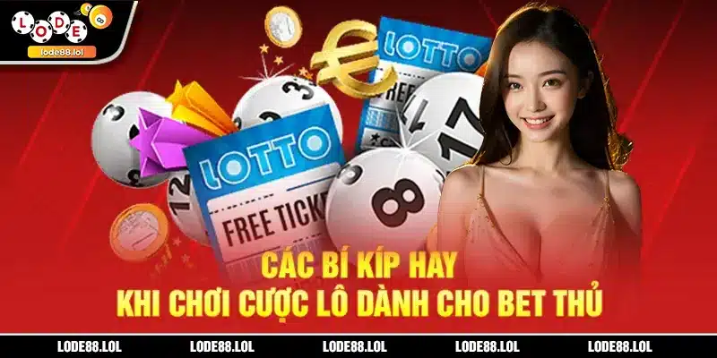 Các bí kíp hay khi chơi cược lô dành cho bet thủ
