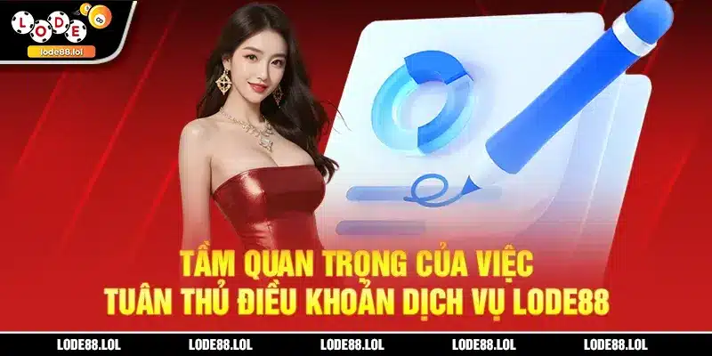 Lý do cần tuân thủ điều khoản dịch vụ LODE88